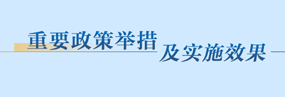 重要政策举措及实施效果